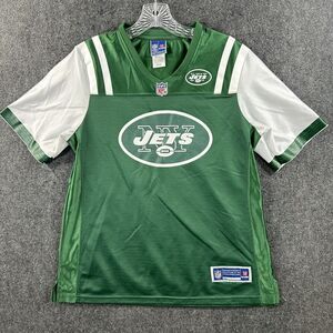 New York Jets Jersey Women's Small Green White NFL Pro Line Football